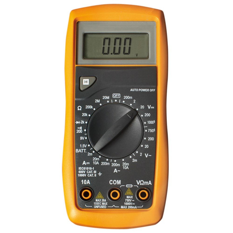 Multimètre Numérique,Outils et Testeurs,CAT II 1000V,CAT III 600V