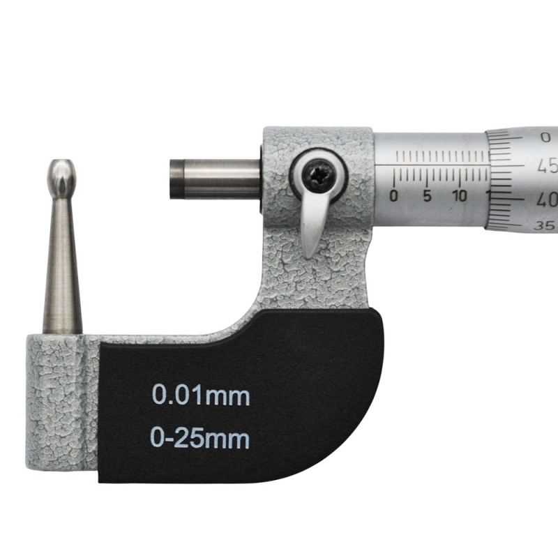 Micromètre pour parois de tube 0-25 mm