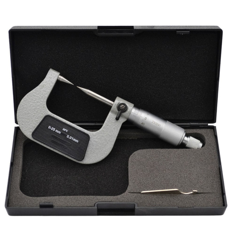 Micromètre pour arbres cannelés 0-25 mm