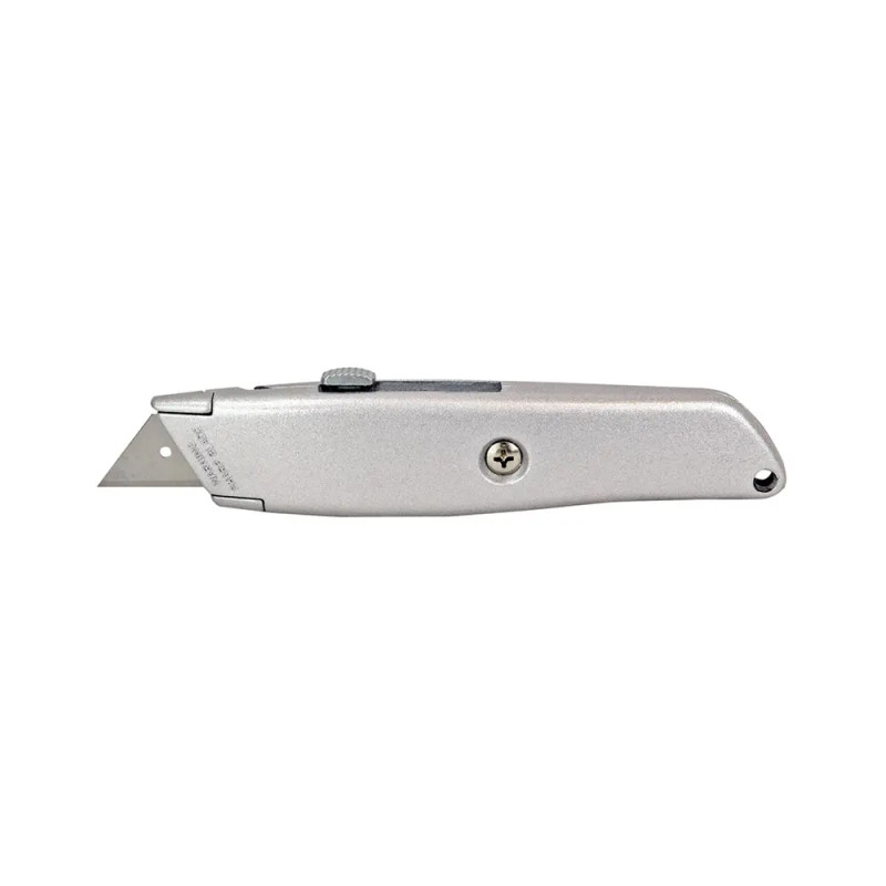 Cutter boîtier métal et lame rétractable Cutter boîtier métal et lame rétractable