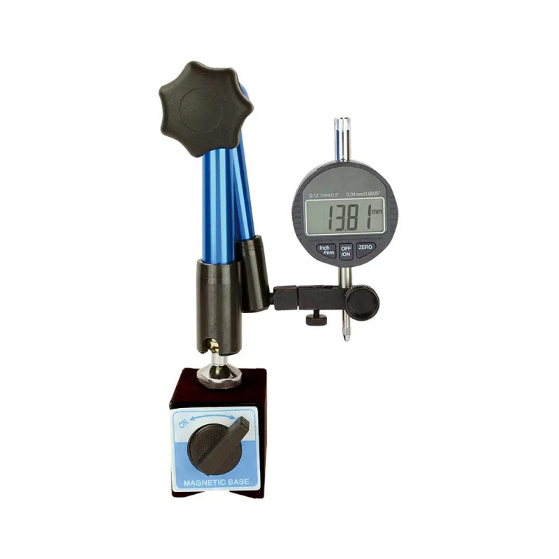Coffret support serrage central hydraulique + comparateur digital Coffret support serrage central hydraulique + comparateur digital
