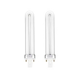 Lot de 2 tubes 9W/220V