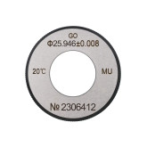 Bague lisse entre pour filetage M 26 x 2,00 / 6g