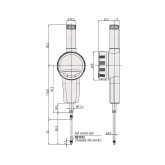 Comparateur digital IP42 Mitutoyo® Digimatic ID-C
