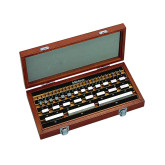 Jeu de cales étalon acier Mitutoyo® Classe 0