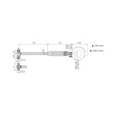Vérificateur d’alésage Mitutoyo 100–160 mm – Précision et fiabilité pour mesures internes