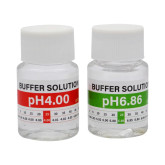 2 flacons de solutions pH