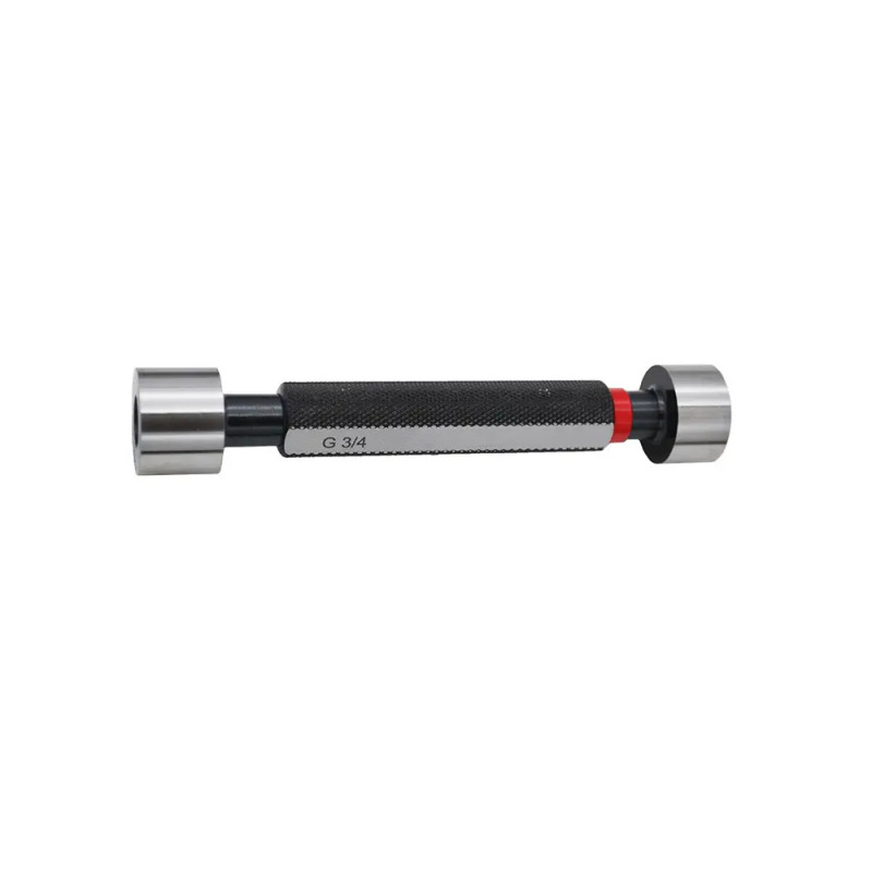 Tampon lisse entre & n'entre pas pour filetage GAZ 3/4"