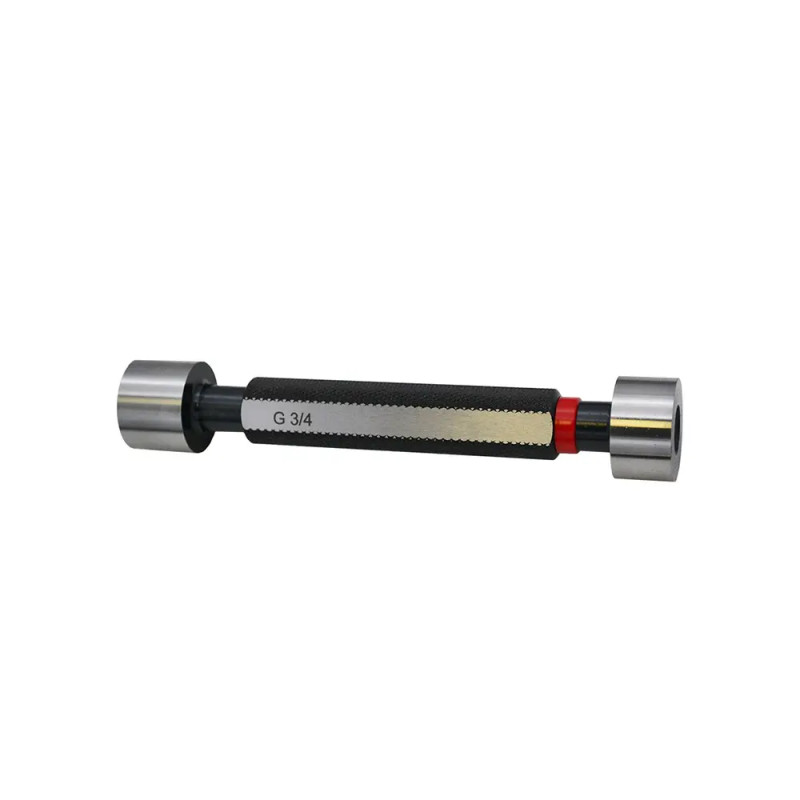 Tampon lisse entre & n'entre pas pour filetage GAZ 3/4"