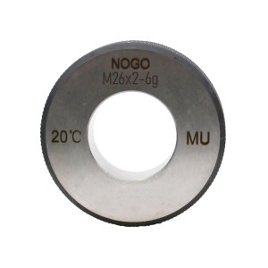 Bague lisse n'entre pas pour filetage M 26 x 2,00 / 6g