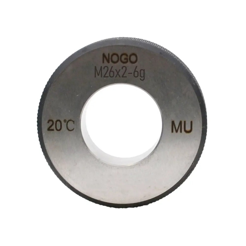 Bague lisse n'entre pas pour filetage M 26 x 2,00 / 6g