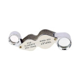 Double loupe pliante