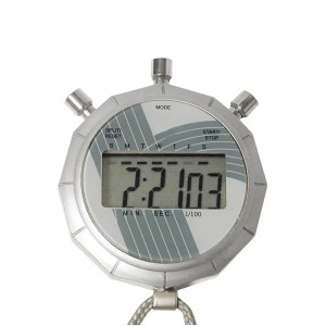 Chronomètre digital en métal