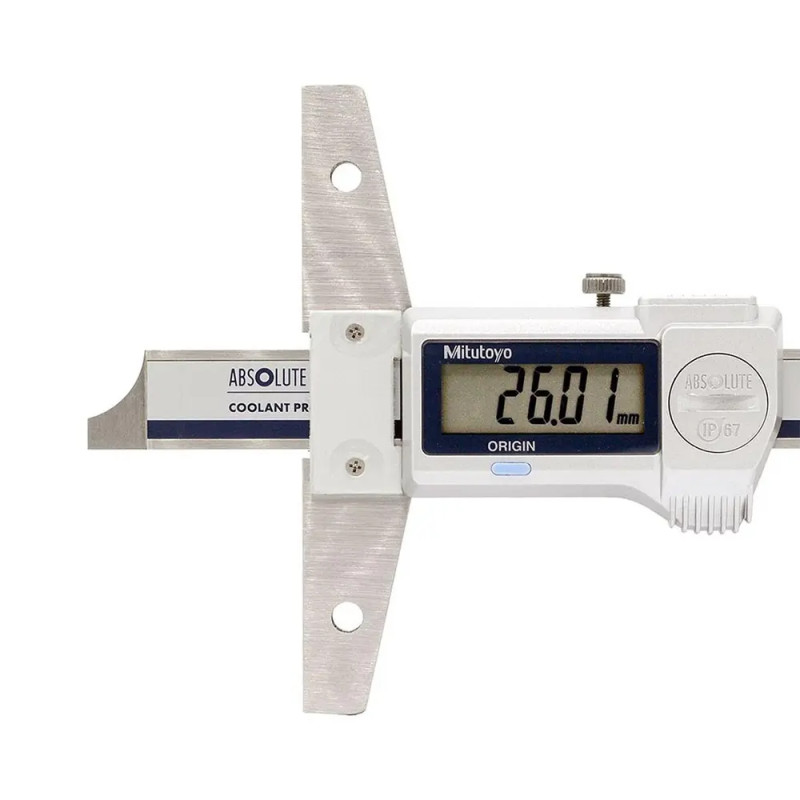 Jauge de profondeur digitale étanche IP67 Mitutoyo®