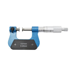 Micromètre 0-25 MM avec 7 paires de touches