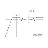 Micromètre pour arbres cannelés 0-25 mm