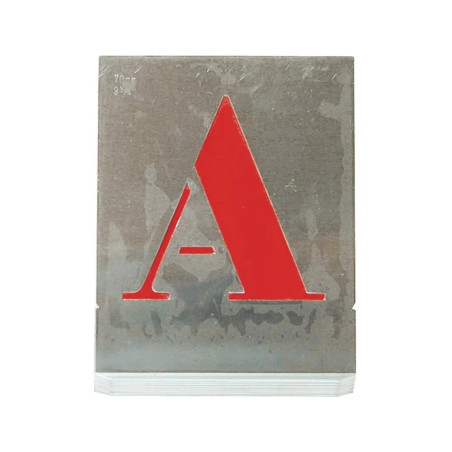 Jeu de vignettes à jour : lettres