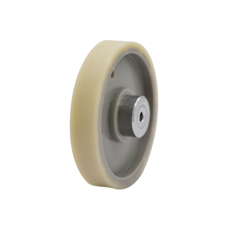 Roue compte-mètre 5 tours/mètre axe Ø4 mm