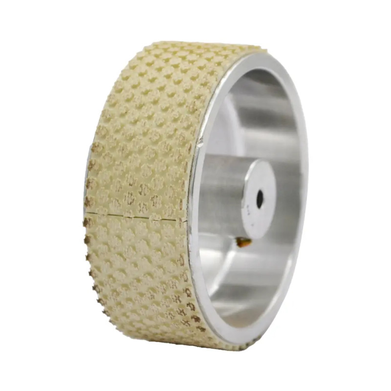 Roue compte-mètre 5 tours/mètre axe Ø4 mm