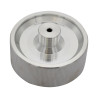 Roue compte-mètre 5 tours/mètre axe Ø4 mm