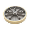 Roue compte-mètre 2 tours/mètre axe Ø7 mm