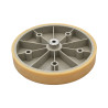 Roue compte-mètre 2 tours/mètre axe Ø7 mm