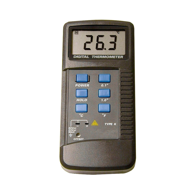 Thermomètre thermocouple 1 entrée Thermomètre thermocouple 1 entrée