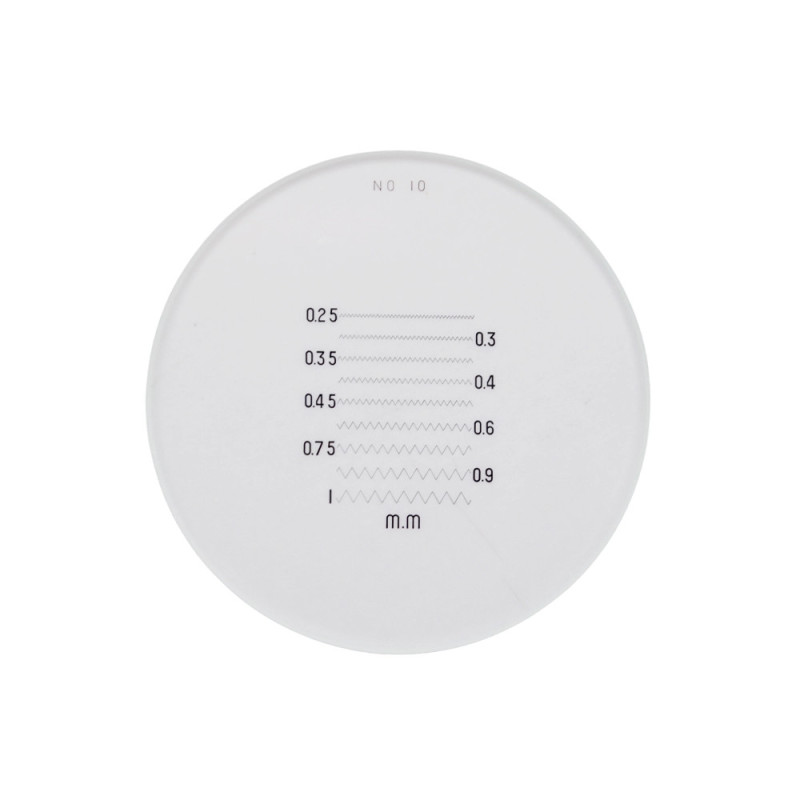 Plaque filetages 0.25 à 1 mm