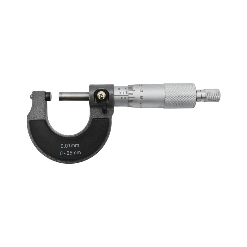 Micromètre d'extérieur mécanique avec touches carbure de 0 à 200 mm