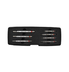 Coffret de 7 tampons filetés doubles ISO pour contrôle entre/n'entre pas