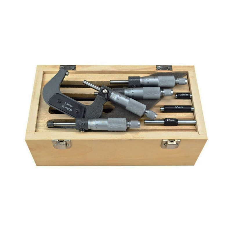 Coffret de micromètres d'extérieur