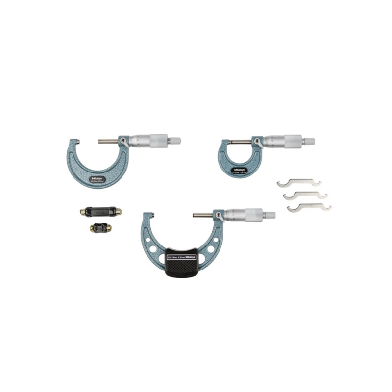 Micromètres d'extérieur 3 capacités Mitutoyo