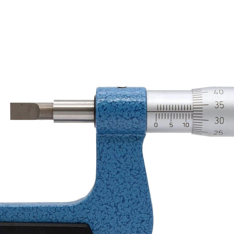 Touches couteau 6 x 0,75 mm du micromètre pour rainures