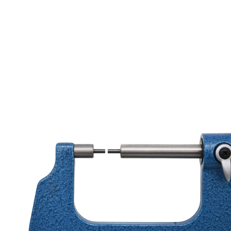 Micromètre mécanique lecture 0,01 mm tambour chromé mat