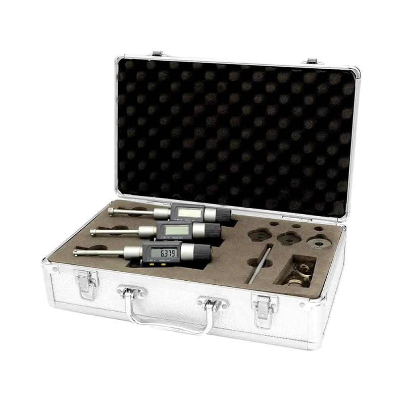 Micromètres 3 touches fond de gorge digital IP54