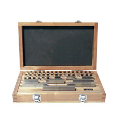 Jeu de cales étalon acier