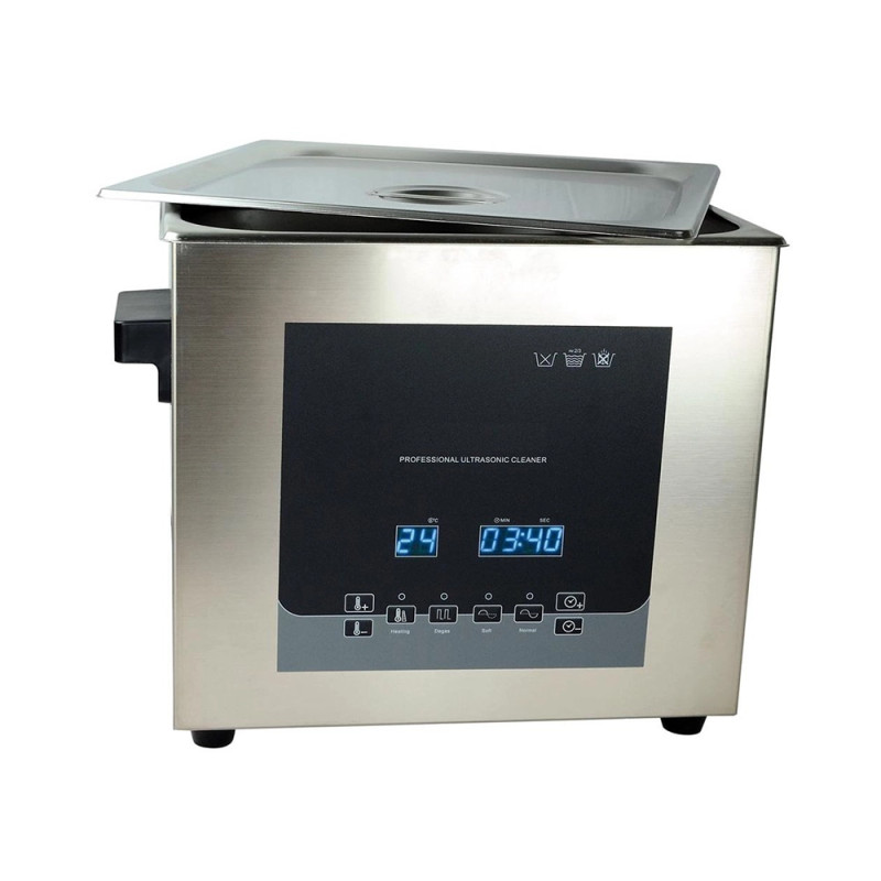 Bac nettoyeur à ultrasons avec chauffage