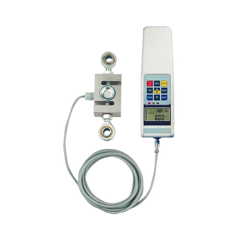 Dynamomètre traction & compression LCD à capteur externe