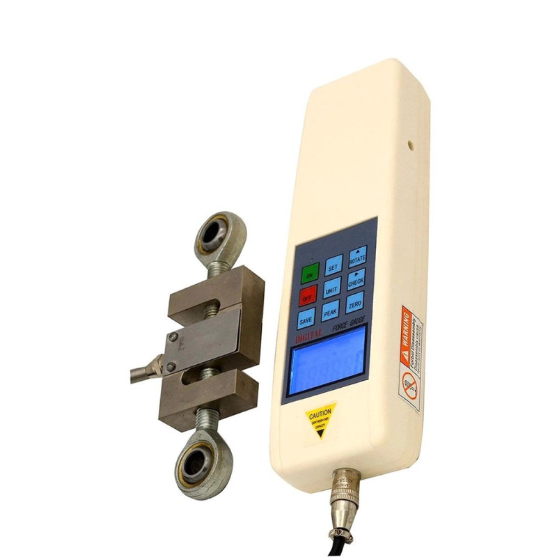 Dynamomètre traction & compression LCD à capteur externe