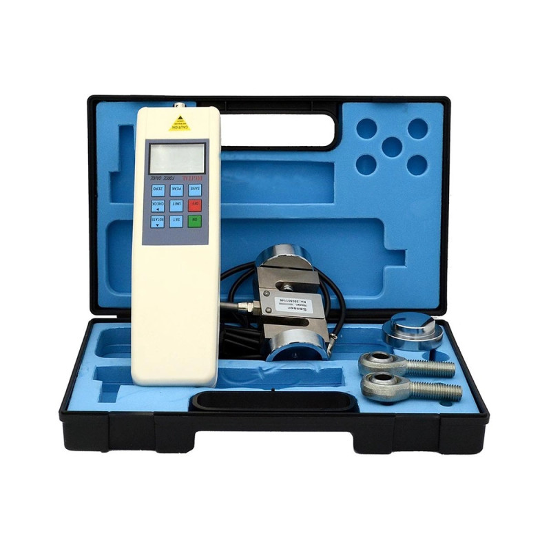 Dynamomètre traction & compression LCD à capteur externe