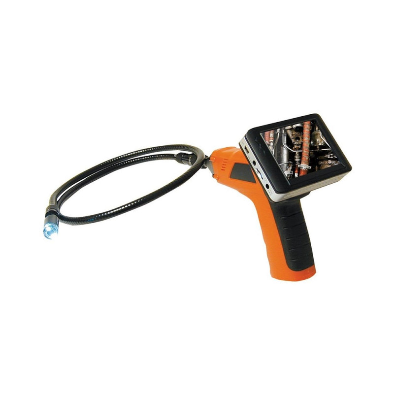 Endoscope avec écran amovible 3,5" + flexible 2 mètres