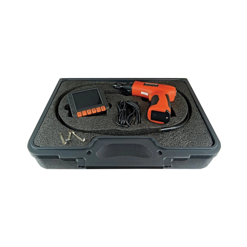 Endoscope avec écran amovible 3,5" + flexible 2 mètres
