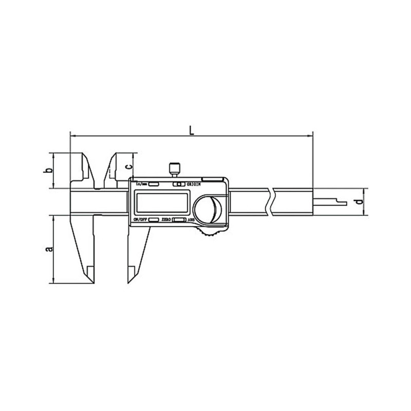 Pied à coulisse digital qualité PRO