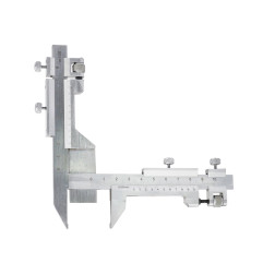 Pied à coulisse pour dents d'engrenage