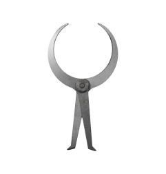 Compas maître à danser grande ouverture en acier - Outil de traçage pour grands diamètres