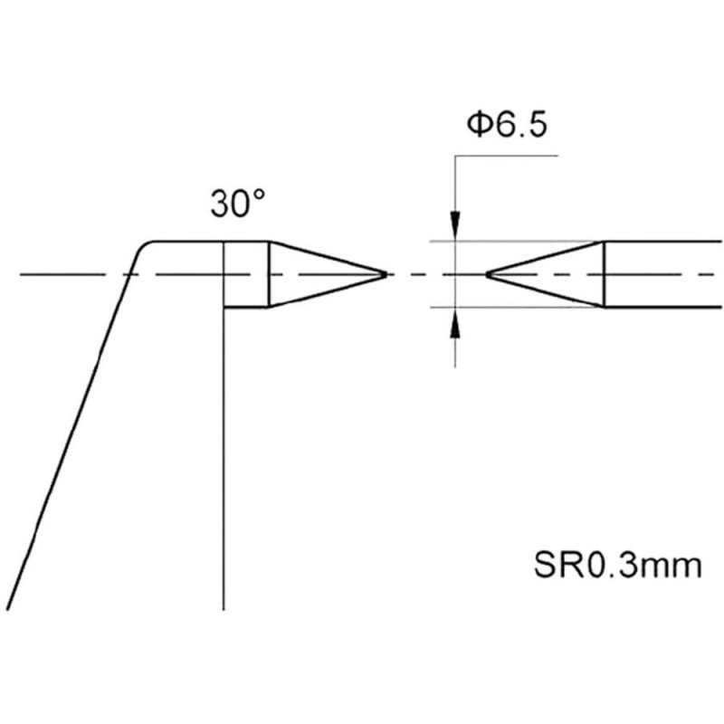 Micromètre pour arbres cannelés 0-25 mm