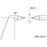 Micromètre pour arbres cannelés 0-25 mm