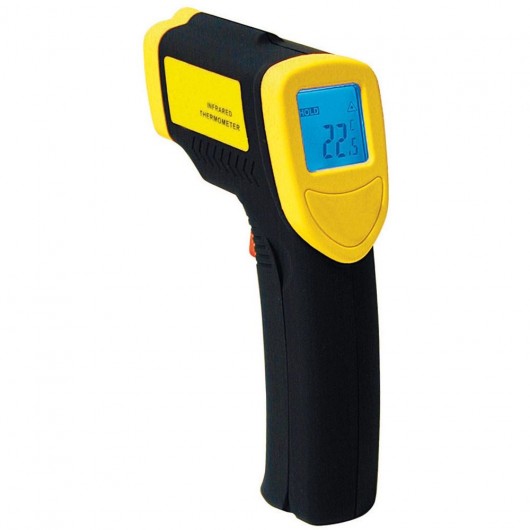 Thermomètre sans contact à visée laser 360°C