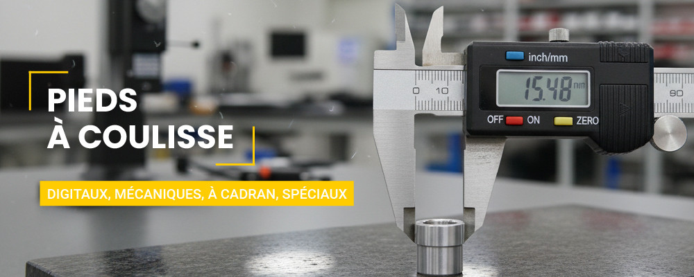 Pieds à coulisse